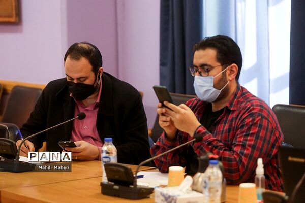 نشست خبری رئیس و اعضای هیات رییسه شورای عالی خانه هنرمندان