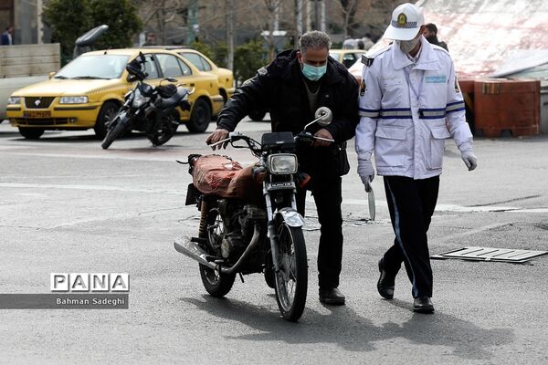 طرح انضباط بخشی موتورسواران متخلف
