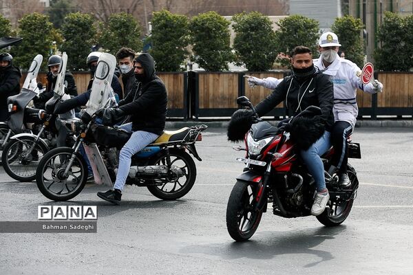 طرح انضباط بخشی موتورسواران متخلف