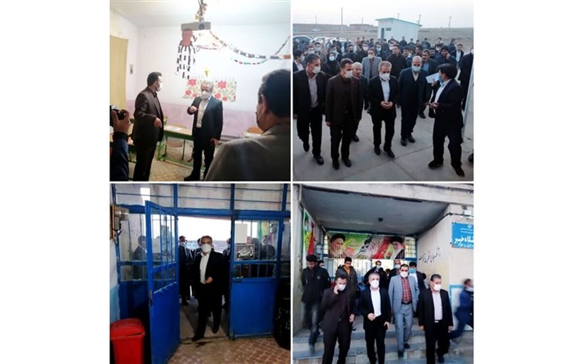بازدید سرزده مدیر کل اموزش و پرورش استان آذربایجان غربی از مدارس محروم شهرچهاربرج