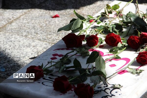 مراسم اربعین شهدای گمنام در دانشگاه آزاد اسلامی واحد اسلامشهر