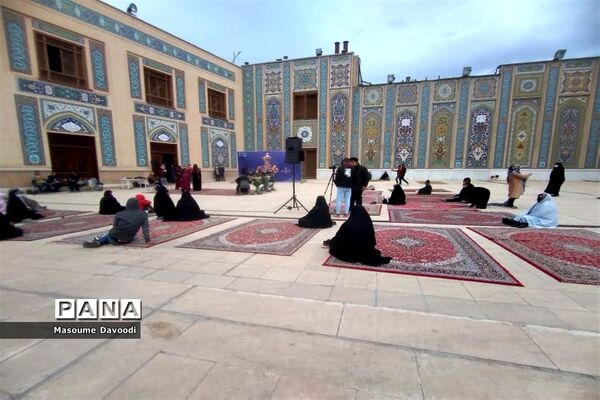 تعزیه خوانی پانزده گروه برجسته کشوری در حرم مطهر شاهچراغ (ع)