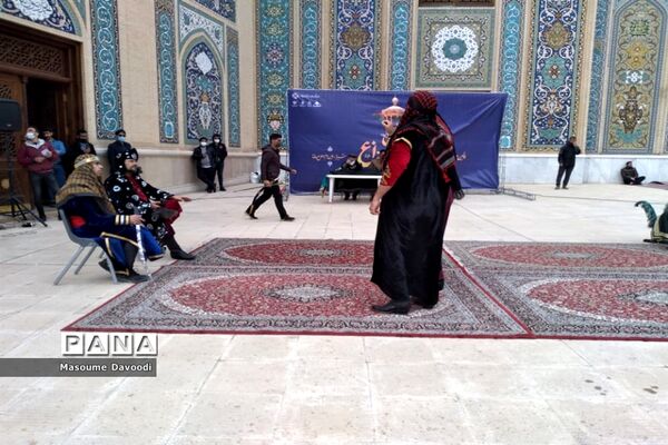 تعزیه خوانی پانزده گروه برجسته کشوری در حرم مطهر شاهچراغ (ع)