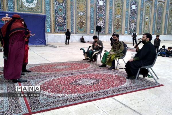 تعزیه خوانی پانزده گروه برجسته کشوری در حرم مطهر شاهچراغ (ع)