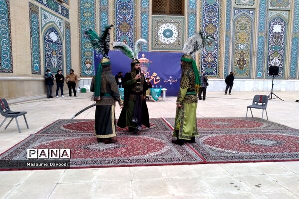تعزیه خوانی پانزده گروه برجسته کشوری در حرم مطهر شاهچراغ (ع)