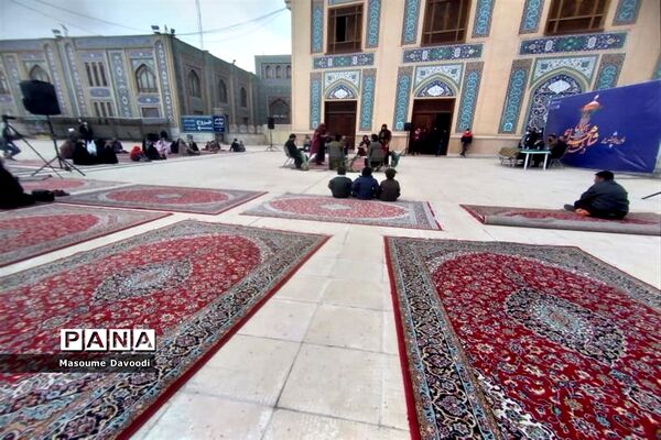 تعزیه خوانی پانزده گروه برجسته کشوری در حرم مطهر شاهچراغ (ع)