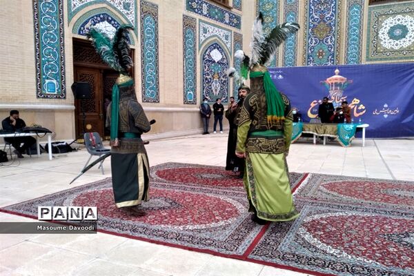 تعزیه خوانی پانزده گروه برجسته کشوری در حرم مطهر شاهچراغ (ع)