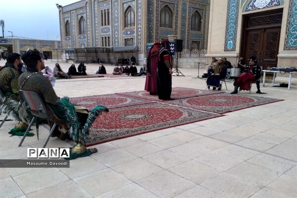 تعزیه خوانی پانزده گروه برجسته کشوری در حرم مطهر شاهچراغ (ع)