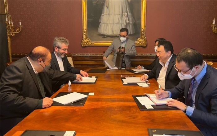 نشست دو جانبه هیات‌های مذاکره‌کننده ایران و چین برگزار شد