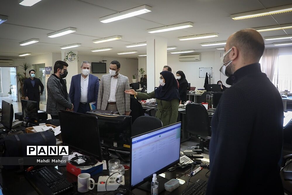 بازدید رئیس مرکز اطلاع رسانی و روابط عمومی وزارت آموزش و پرورش از خبرگزاری پانا