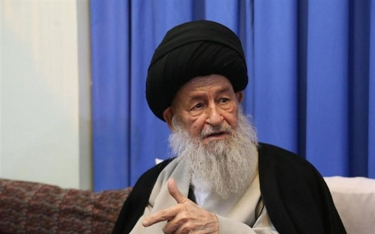 عیادت رئیس دفتر مقام معظم رهبری از آیت‌ الله علوی‌گرگانی
