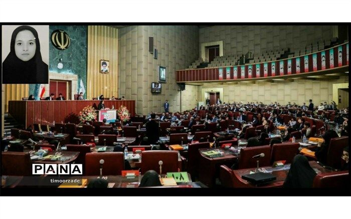 دانش‌آموز شهرستان فیروزکوه به مجلس دانش‌آموزی استان تهران راه یافت