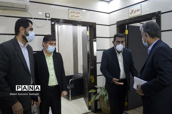 نشست مدیرکل کمیته امداد امام خمینی ( ره) استان بوشهر با مدیرکل آموزش و پرورش استان بوشهر