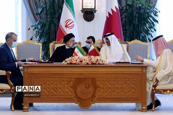 سفر رئیس جمهوری اسلامی ایران به قطر