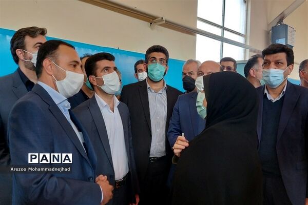 افتتاح سالن ورزشی درون مدرسه‌ای شهید بهشتی در شهرستان قرچک
