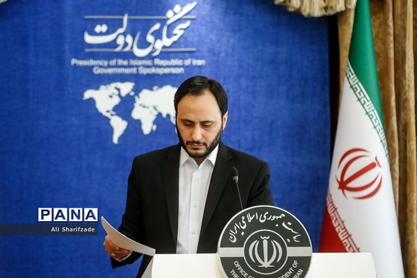 نشست خبری سخنگو‌ی دولت