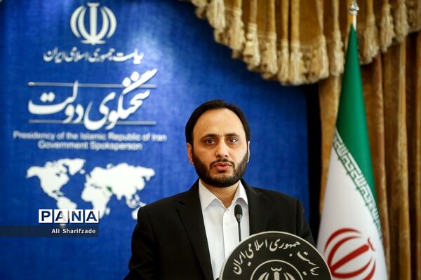 نشست خبری سخنگو‌ی دولت