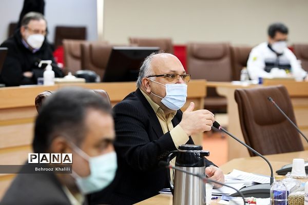 جلسه قرارگاه عملیاتی ستاد ملی مبارزه با کرونا