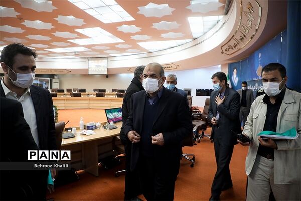جلسه قرارگاه عملیاتی ستاد ملی مبارزه با کرونا