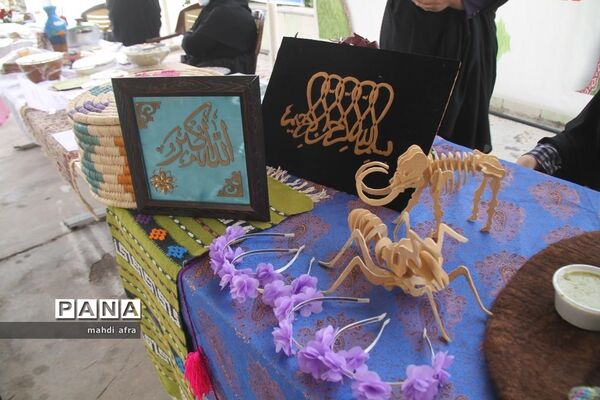 برپایی نمایشگاه دستاوردهای کانون‌های فرهنگی و تربیتی شهرستان بهبهان