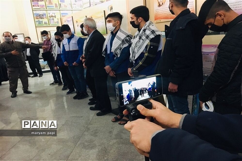 برگزاری مراسم راهیان نور مجازی در ورامین