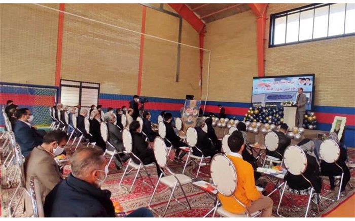 آیین افتتاح مجتمع فرهنگی ورزشی حاج حسین اسدی (واحد شماره ۳)