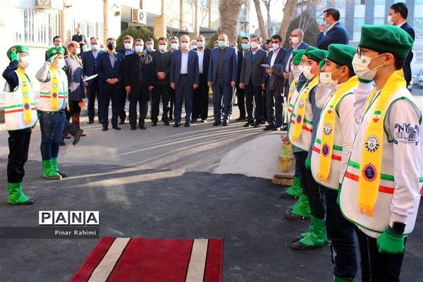 مراسم استقبال از مقام عالی وزارت آموزش و پرورش