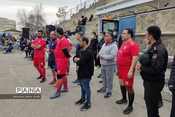 بازی دوستانه تیم ملی فوتبال پیشکسوتان ایران و رودهن