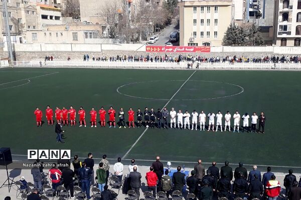 بازی دوستانه تیم ملی فوتبال پیشکسوتان ایران و رودهن