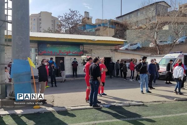 بازی دوستانه تیم ملی فوتبال پیشکسوتان ایران و رودهن