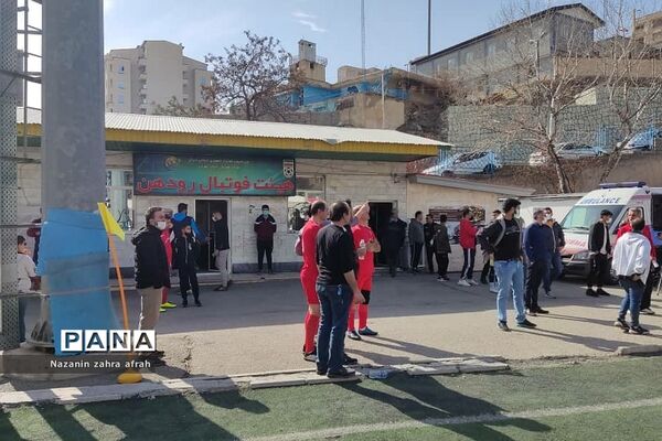 بازی دوستانه تیم ملی فوتبال پیشکسوتان ایران و رودهن