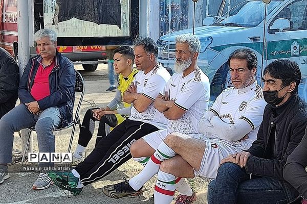 بازی دوستانه تیم ملی فوتبال پیشکسوتان ایران و رودهن