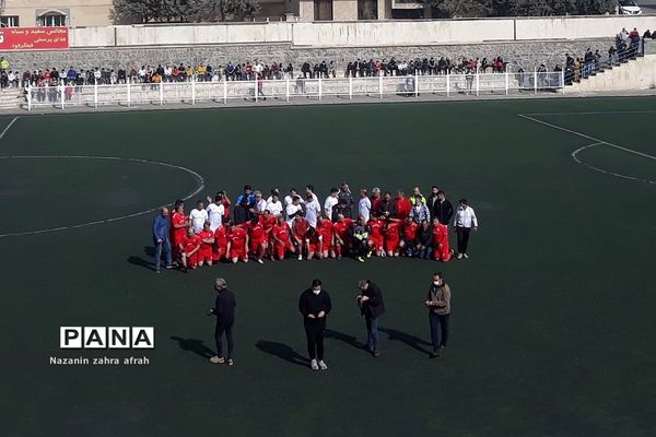 بازی دوستانه تیم ملی فوتبال پیشکسوتان ایران و رودهن