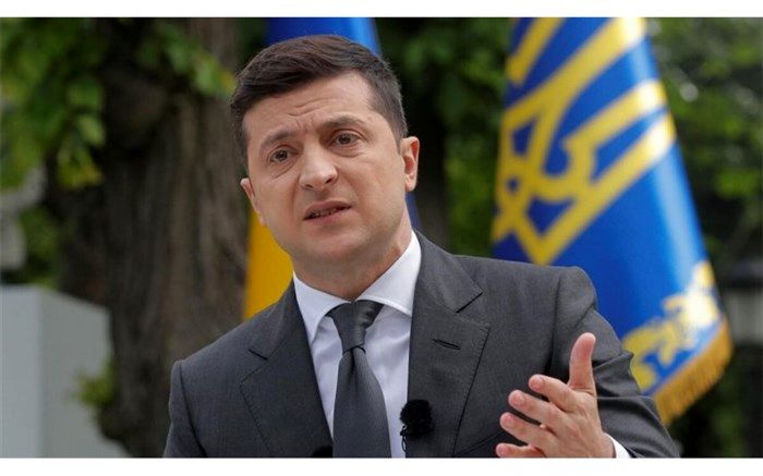 زلنسکی با رئیس‌جمهوری آمریکا صحبت کرد