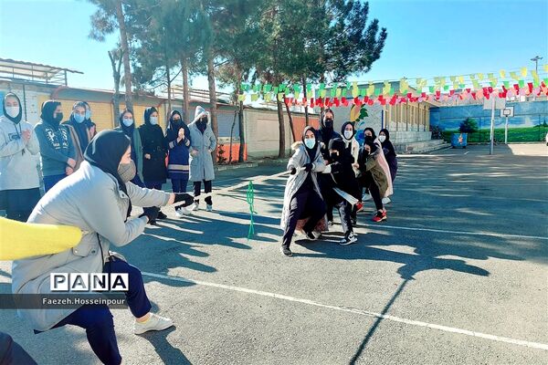 برگزاری پیاده‌روی و مسابقات ورزشی در بهارستان دو