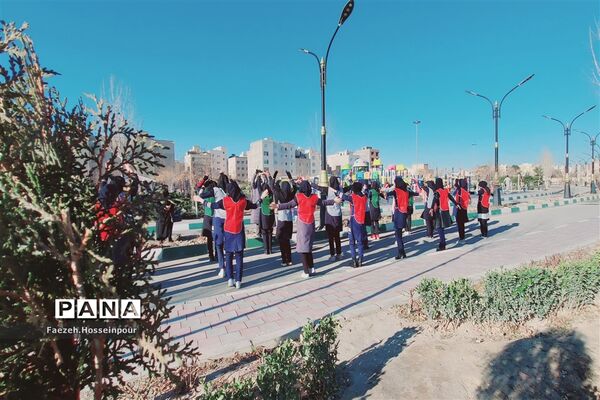برگزاری پیاده‌روی و مسابقات ورزشی در بهارستان دو