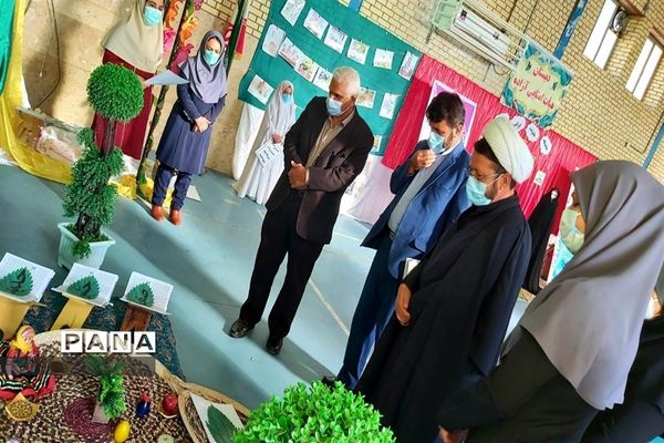 افتتاح نمایشگاه خانواده، ایرانی اسلامی در دبستان آزاده شهرستان بهبهان