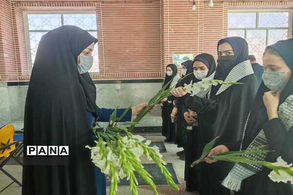 برگزاری مراسم نمادین راهیان نور در شهرستان قرچک