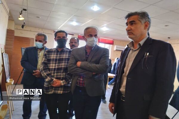 نمایشگاه خوشنویسی مهر باران در امیدیه