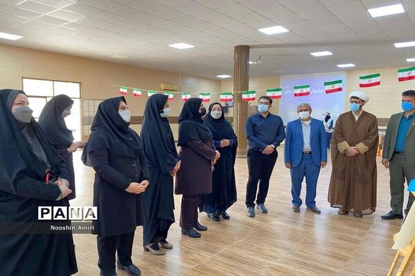 اختتامیه نمایشگاه نوجوان سالم دبیرستان ام ابیها بوشهر