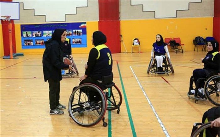 پنجمین مرحله اردوی آمادگی تیم ملی بسکتبال با ویلچیر بانوان