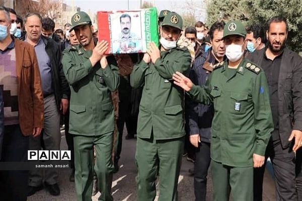 مراسم باشکوه تشییع پیکر مطهر شهید سیدمهدی موسوی