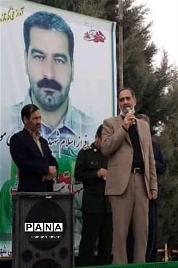 مراسم باشکوه تشییع پیکر مطهر شهید سیدمهدی موسوی