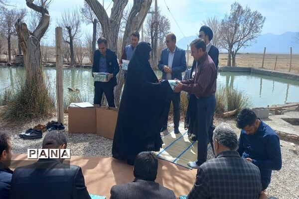مراسم تجلیل از مربیان پیشتاز جرقویه علیا