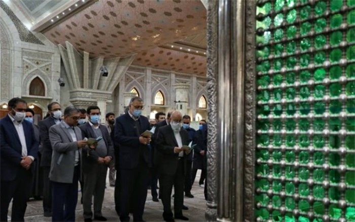 مدیران شهری به زیارت مرقد مطهر امام خمینی (ره) و شهدا رفتند