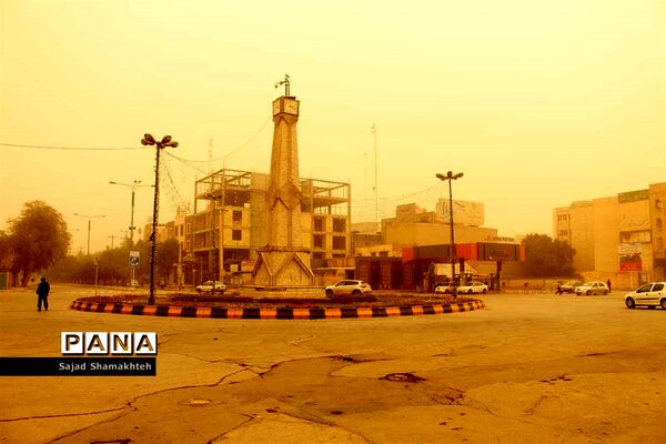 بروز گرد و غبار شدید در خوزستان