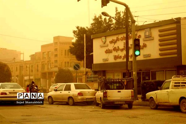 بروز گرد و غبار شدید در خوزستان