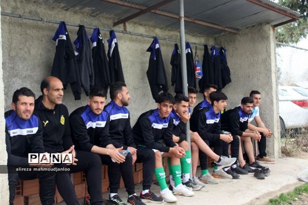 مسابقه سوپر لیگ فوتبال مازندران در گلوگاه