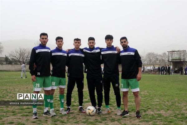 مسابقه سوپر لیگ فوتبال مازندران در گلوگاه