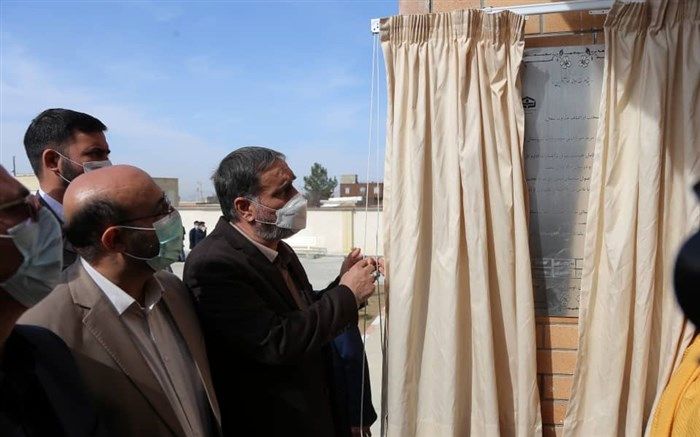 افتتاح خوابگاه دخترانه دبیرستان پروفسور مریم میرزاخانی درشهر زیارت شیروان